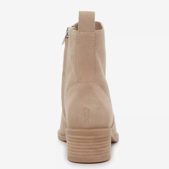 Dolce Vita Bryson Bootie Light Taupe Suede Size 7 - Picture 4 of 8